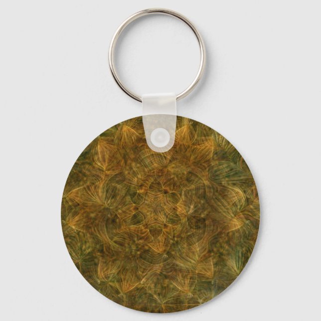 Tortoise Shell Pattern Key Ring (Front)