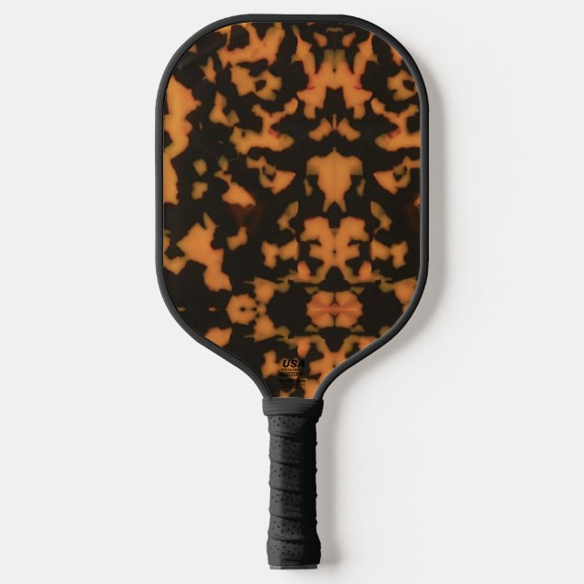 Tortoise Shell Pickleball Paddle (Front)