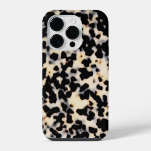 Tortoise Shell Print in Galactica, Light Yellow iPhone 14 Pro Case