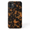 Tortoise Shell Print, Sable Dark Amber Brown