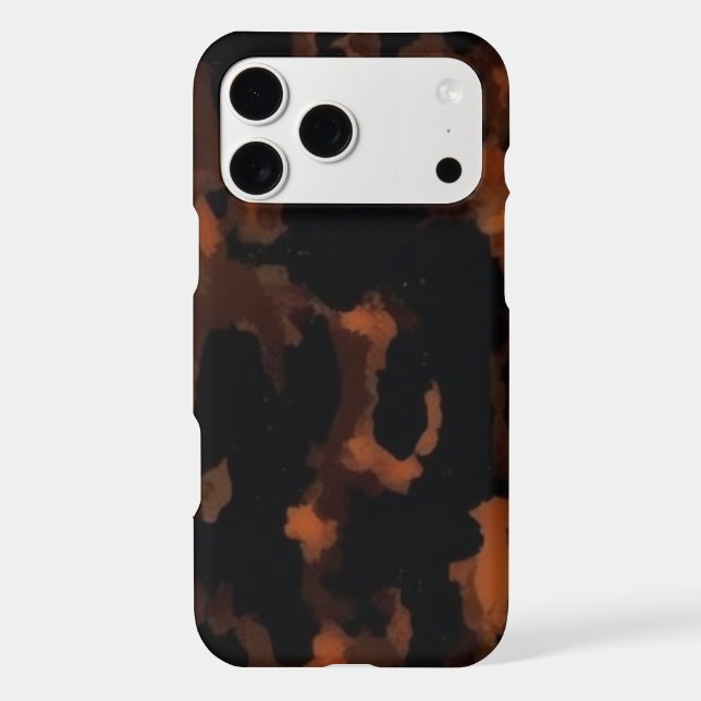  Tortoise Shell Retro, Chic Tortoiseshell Pattern (Back)