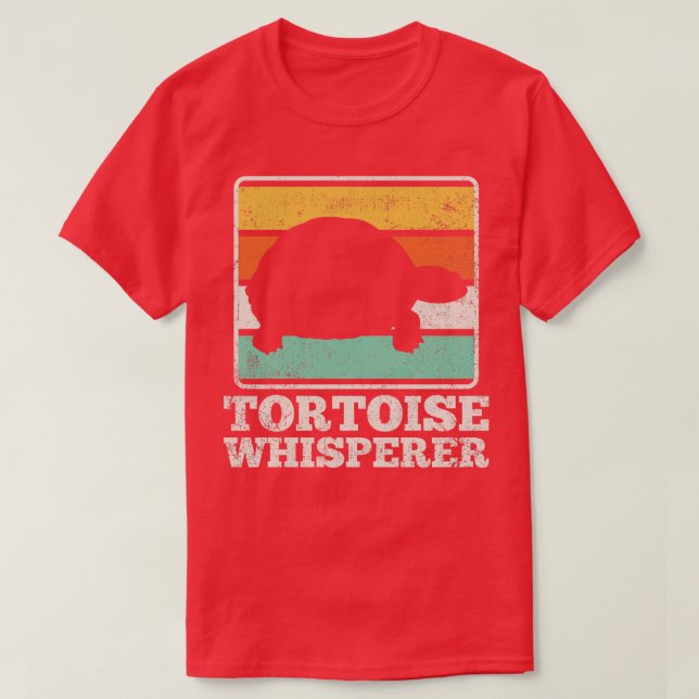 Tortoise Tortoise Whisperer T-Shirt (Design Front)