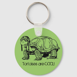 Tortoises are COOL! Keychain