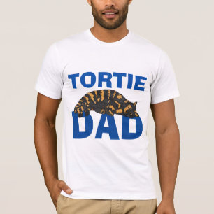 TORTOISESHELL CAT DAD T-SHIRTS