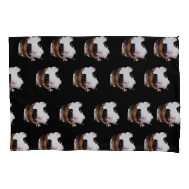 Tortoiseshell Guinea Pig Pattern,  Pillowcase (Front)