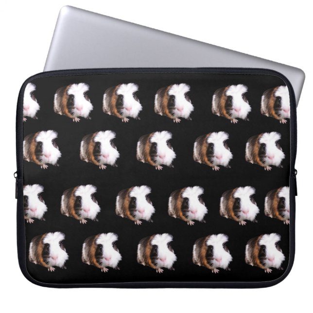 Tortoiseshell Guinea Pigs, Laptop Sleeve (Front)