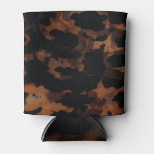 Tortoiseshell Seamless Pattern, Chic TortoiseShell Can Cooler