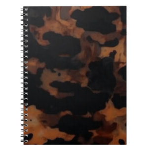 Tortoiseshell Seamless Pattern, Chic TortoiseShell Notebook