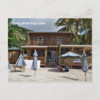 Tortola, British Virgin Island Beach Postcard