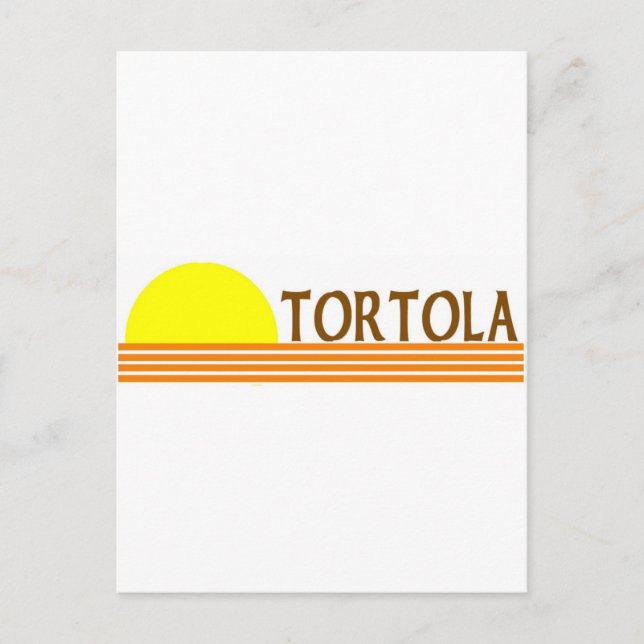 Tortola Postcard (Front)