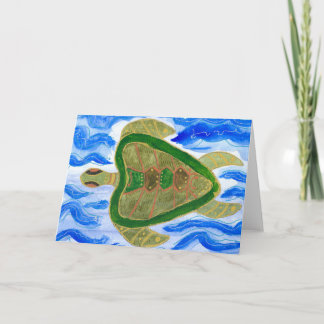 Tortuga Greeting Card
