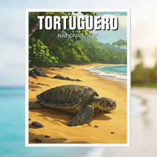 Tortuguero National Park Costa Rica Travel Postcard