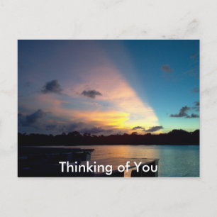 Tortuguero Sunset - Beautiful Costa Rica Postcard