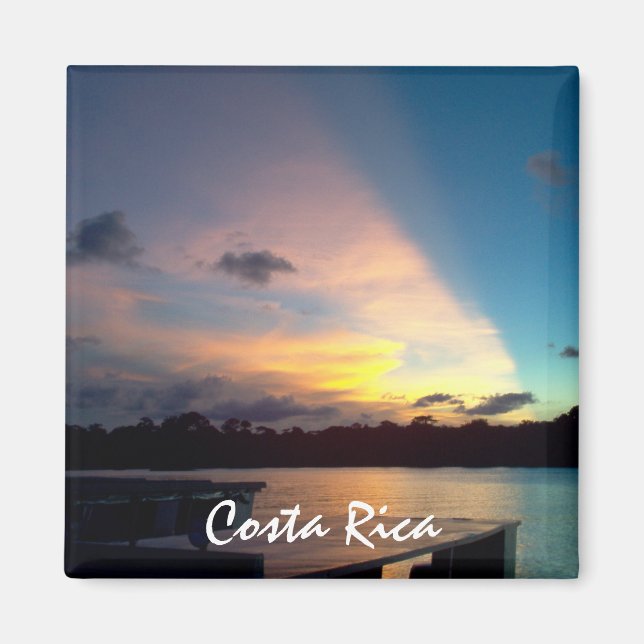 Tortuguero Sunset Magnet (Front)