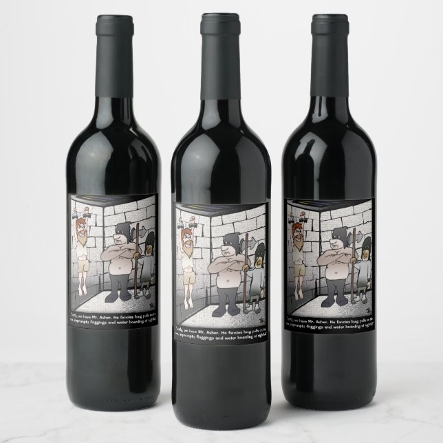 Torture Wine Label (Bottles)