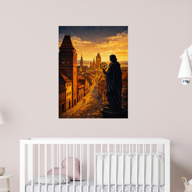 Torun Old Town Poster (Nursery 2)