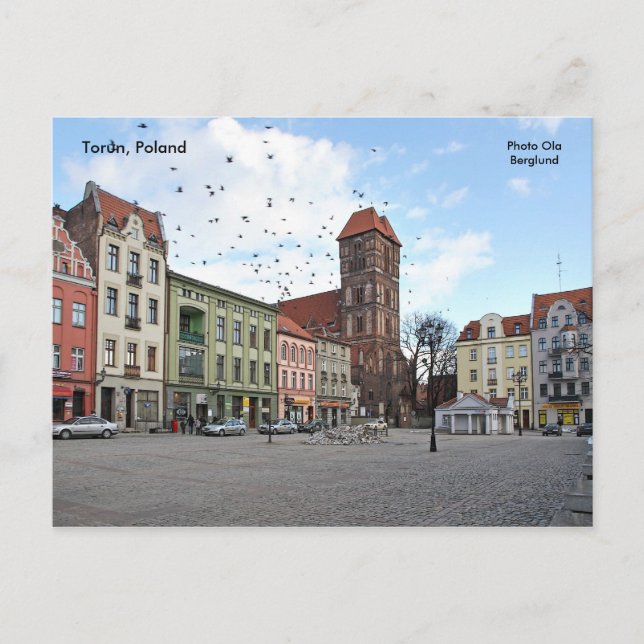 Torun, Poland, Photo Ola Berglund Postcard (Front)