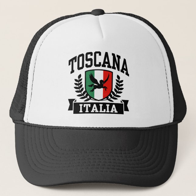 Toscana Trucker Hat (Front)