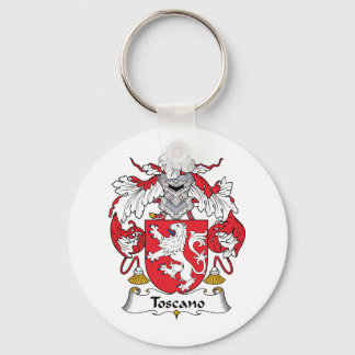 Toscano Family Crest Key Ring