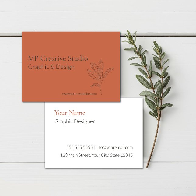 Toskana Rustic Elegance Business Card (Creator Uploaded)