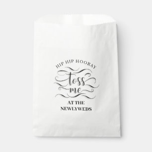 Toss Me Petal Seeds Throw Wedding Favour Bags