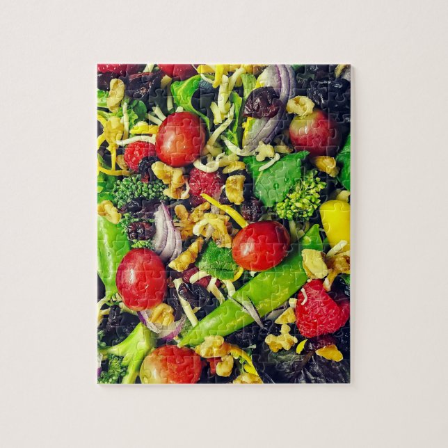 Tossed Salad & Fruit Scramble - 8x10 - 110 pcs. Jigsaw Puzzle (Vertical)