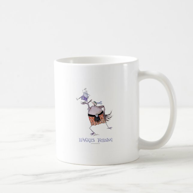 tossing the haggis coffee mug (Right)