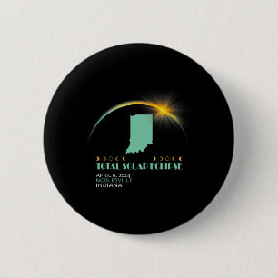 Total 2024 Solar Eclipse 2024 040824 6 Cm Round Badge