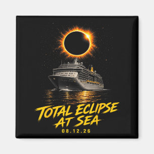 Total Eclipse At Sea 08 12 26 Solar Totality Magnet