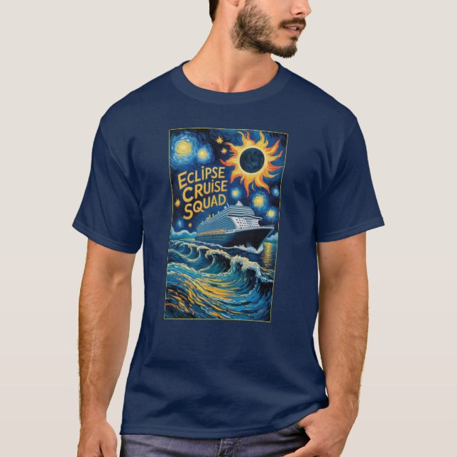 Total Eclipse August 12 2026 Cruise T-Shirt (Front)