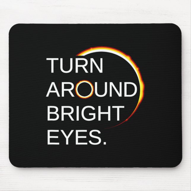 Total Eclipse Of The Sun America Totality 040824  Mouse Pad (Front)