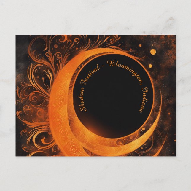 Total Eclipse of the Sun Custom POSTCARD  (Front)