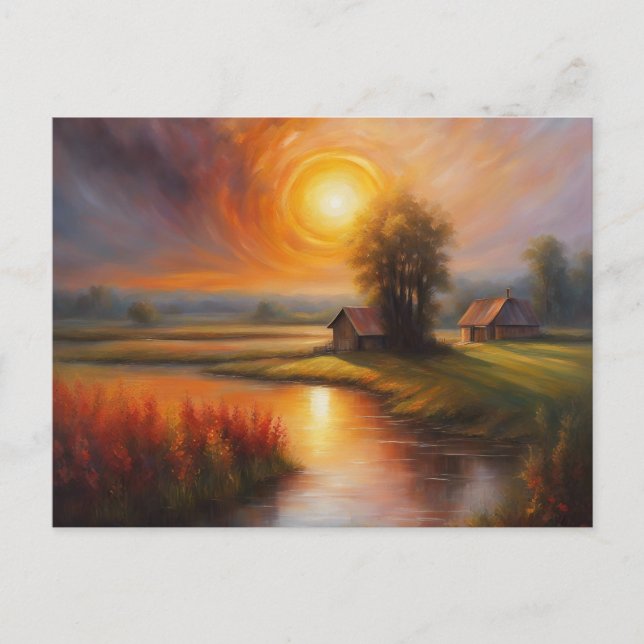 Total Eclipse of the Sun Custom POSTCARD  (Front)