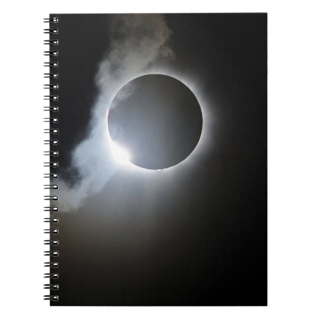 Total Eclipse Spiral Notebook (Front)