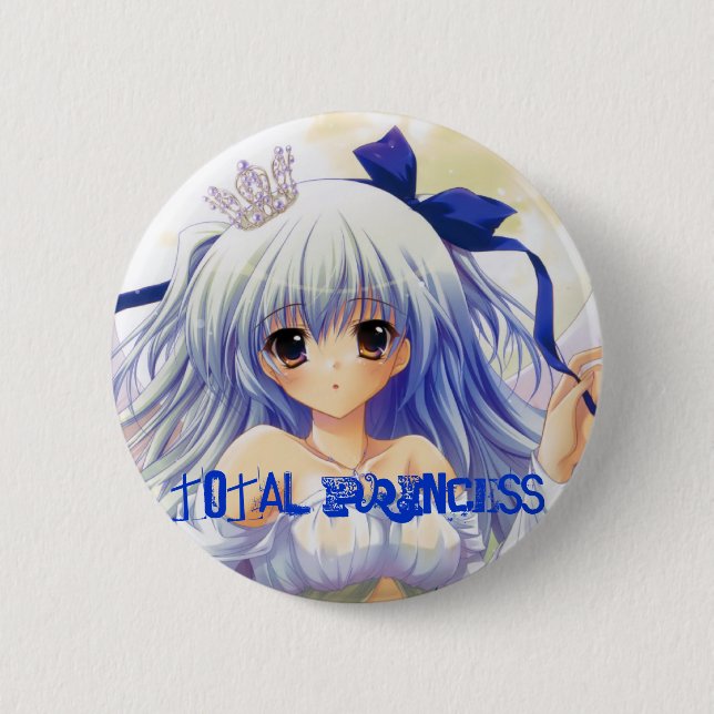 Total Princess Button (Front)