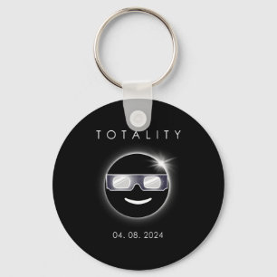 Total Solar Eclipse 04 08 2024 Totality Boys Girls Key Ring