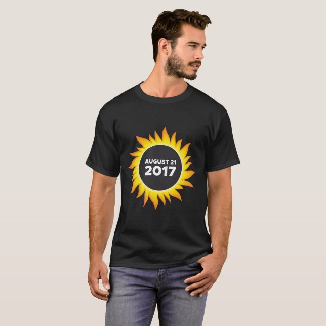 Total Solar Eclipse - 08.21.2017 T-Shirt (Front Full)