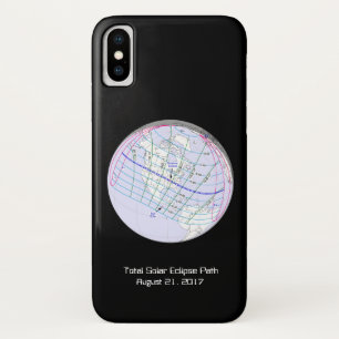 Total Solar Eclipse 2017 Global Path Case-Mate iPhone Case
