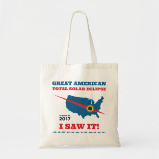 Total Solar Eclipse - 2017 - I saw it! Tote Bag