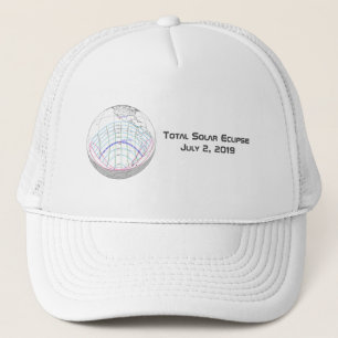 Total Solar Eclipse 2019 Global Path Trucker Hat