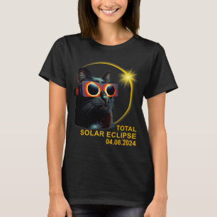 Total Solar Eclipse 2024 Cute Solar Eclipse Kids T T-Shirt