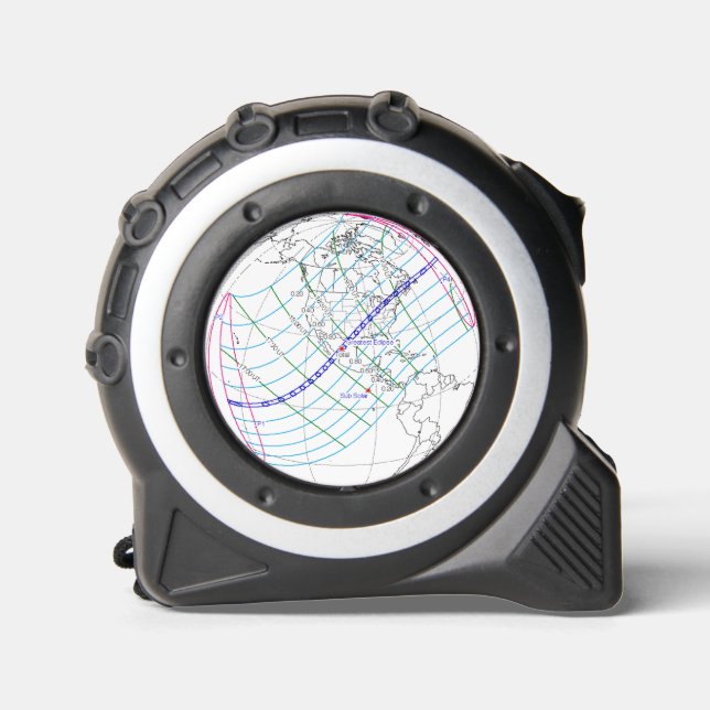 Total Solar Eclipse 2024 Global Path 1 (Front)