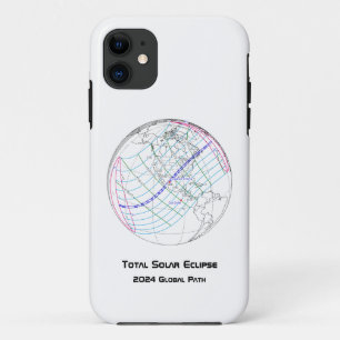 Total Solar Eclipse 2024 Global Path Case-Mate iPhone Case