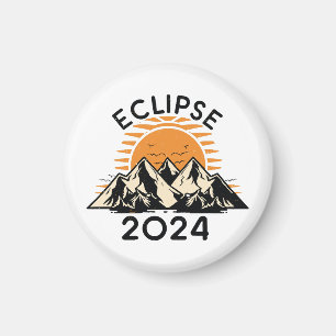 Total Solar Eclipse 2024 Magnet