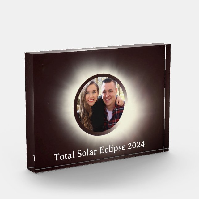 Total solar eclipse 2024 personalise photo (Left)