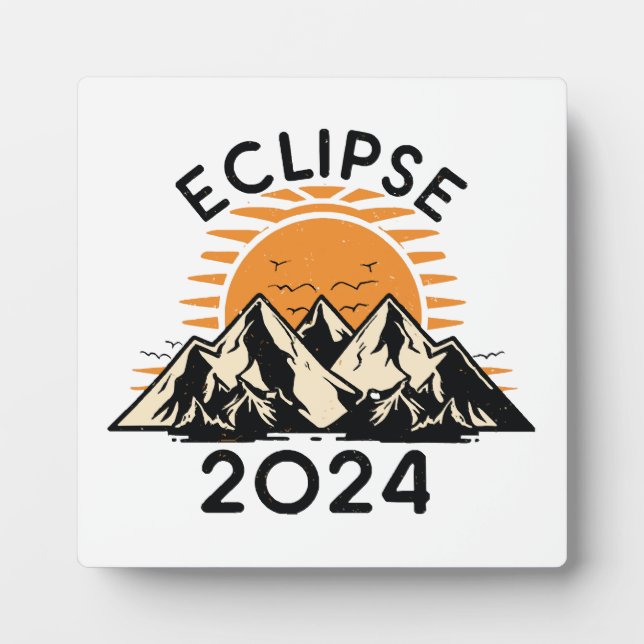 Total Solar Eclipse 2024 Plaque (Front)