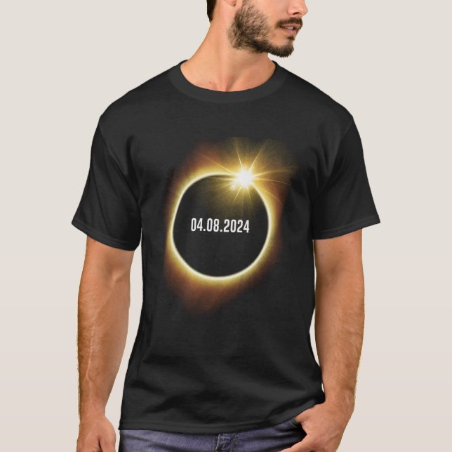 Total Solar Eclipse 2024 T-Shirt (Front)