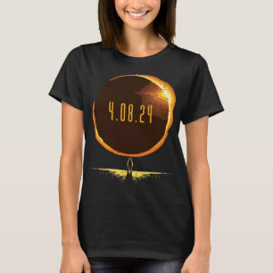 Total Solar Eclipse 2024 Totality April 8 Men Wome T-Shirt