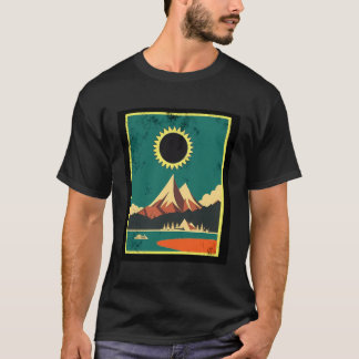 Total Solar Eclipse 2024 Totality Astronomy April T-Shirt