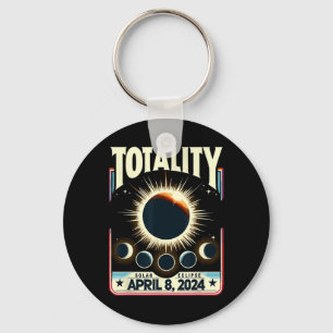 Total Solar Eclipse 2024 Totality Funny Total Ecli Key Ring